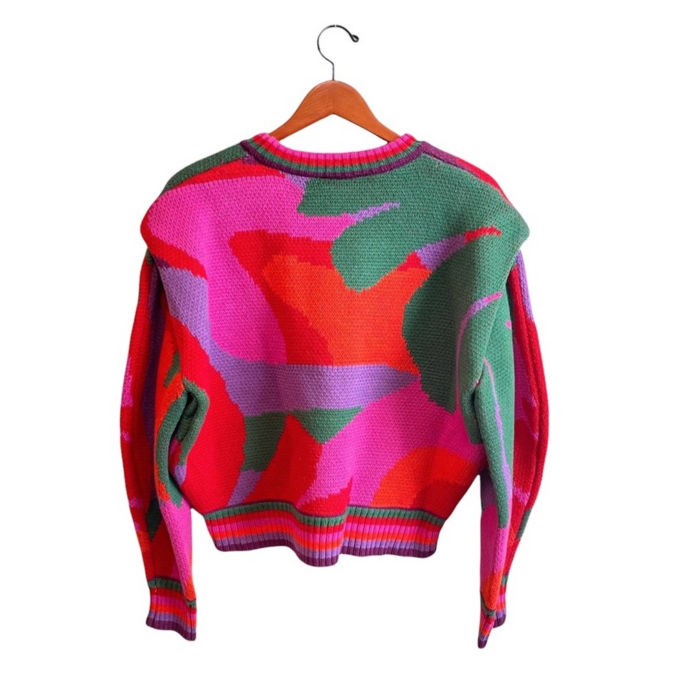 FARM Rio Multicolor Crew Neck Sweater - Picture 10 of 10